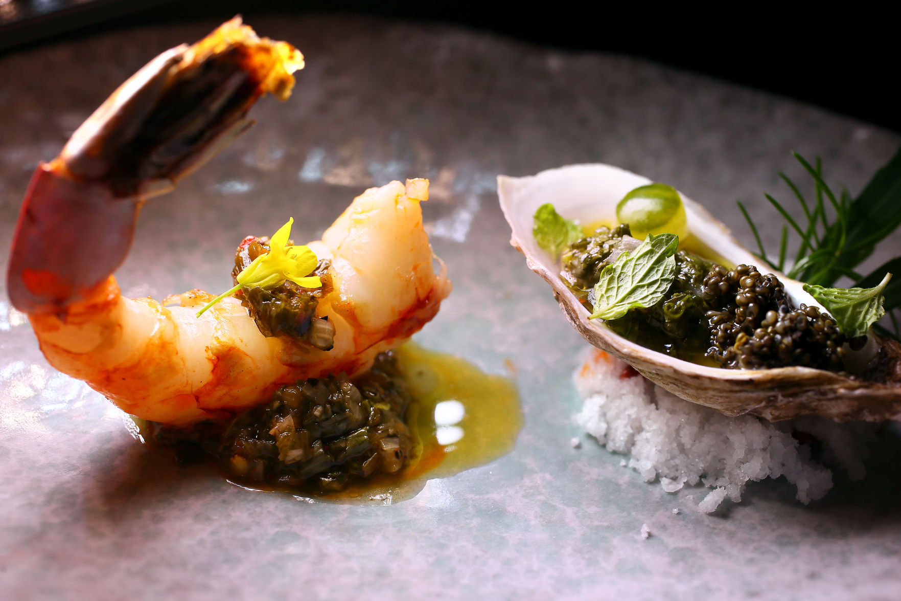 Wild Common's grilled oyster